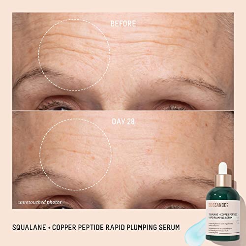 Biossance Squalane + Copper Peptide Rapid Plumping Serum - Face - Product Imagery