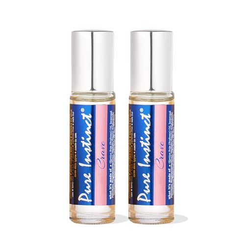 Pure Instinct - CRAVE Pheromone Perfume Oil Roll-On 2 Pack – - Product Imagery