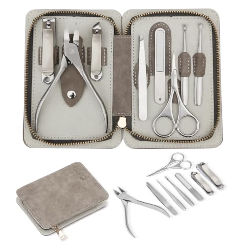 Manicure Kit for Women Mini Travel Nail Clippers Pedicure - COREDONLAN Official Imagery - 1