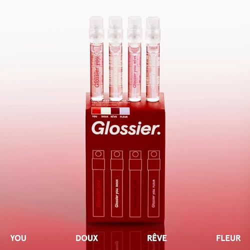 Glossier You Mini Wardrobe Fragrance Set, 4 x 1.5ml - Product Imagery