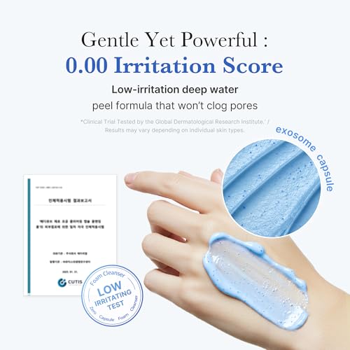 medicube Facial Cleanser Zero Pore Capsule Cleansing Foam - Product Imagery