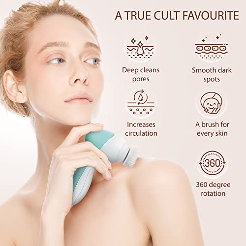Face Scrubber | Facial Cleansing Brush Exfoliator Skin Care - Product Imagery