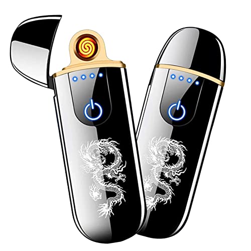 Electric Lighter, Smart USB Rechargeable, Mini Touch Ignition - Product Imagery