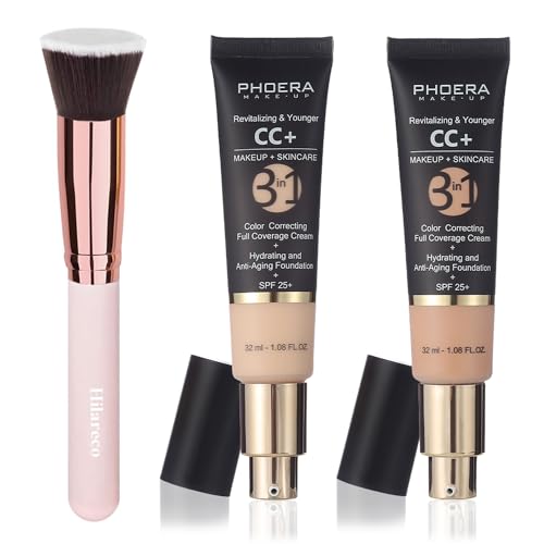 PHOERA CC Cream Foundation With SPF PHOERA Full Coverage - Hilareco Official Imagery - 1