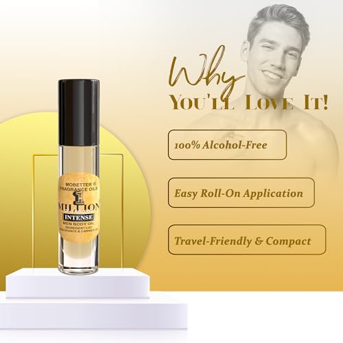 MOBETTER FRAGRANCE OILS 1 Millionth of a Second Intense Men - Product Imagery