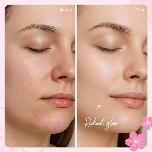 60PCS Sakura Skin Care Set, Mini Travel Skincare Set for Women & - Product Imagery