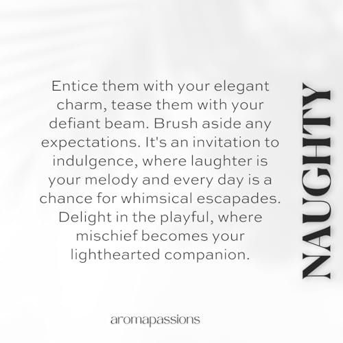 aromapassions NAUGHTY | Inspired by GOOD GIRL | Pheromone - Product Imagery