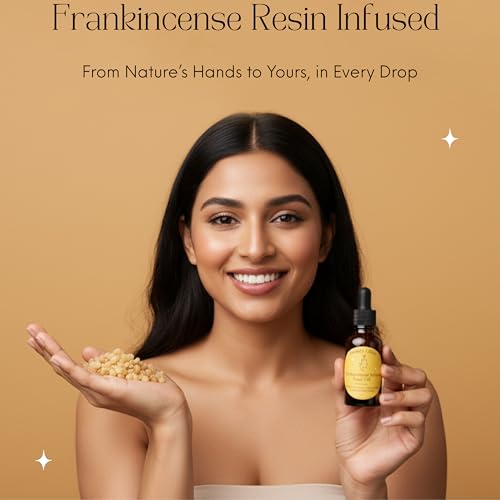 Frankincense Resin Infused Organic Black Seed, Castor & Jojoba - Product Imagery