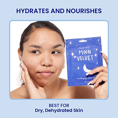 FACETORY Favorite 5 Korean Face Mask Variety Pack, Glass Skin - Product Imagery