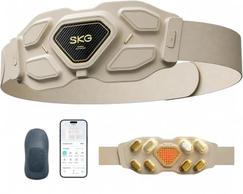 SKG W9 Ultra FSA 2.0 Lower Back Massager for Strain Relief Deep - Product Imagery