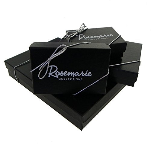 Rosemarie Collections Women's Lucite Disc Dangle Earrings 2.5 - Product Imagery