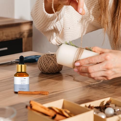 Jasmine & Mint Fragrance Oil, MitFlor 30ml Hotel Diffuser Oil, - Product Imagery