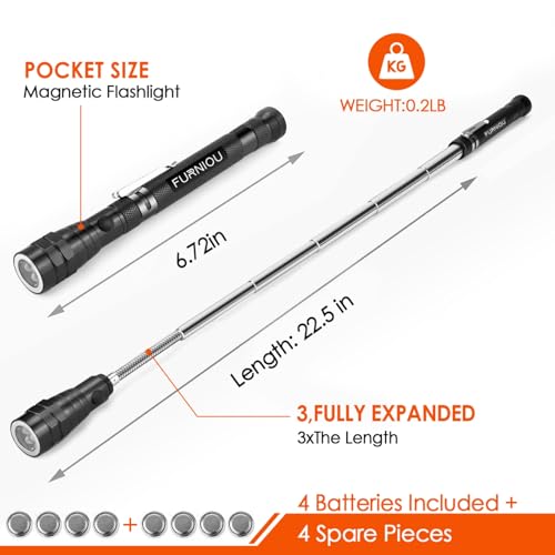Gifts for Men, LED Magnetic Pickup Tool,Stocking Stuffers For - Product Imagery