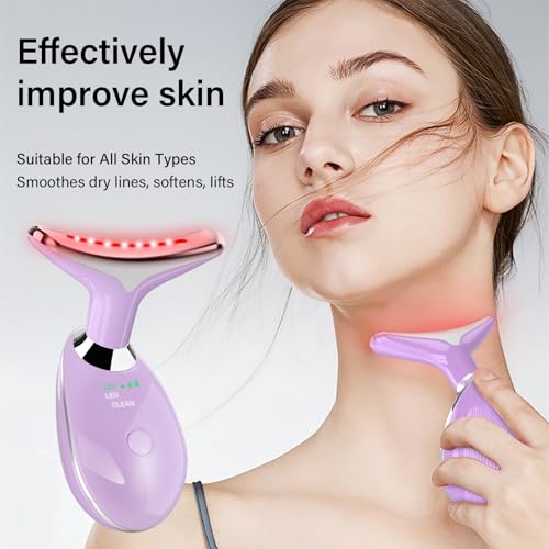 Facial Massager, Portable Face Neck Massager Wand for Skin Care - Product Imagery