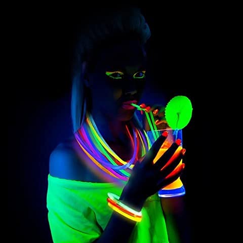 Glow Sticks (205 Pcs Kit) Bulk Party Pack-100 Pack Glow Sticks - Product Imagery