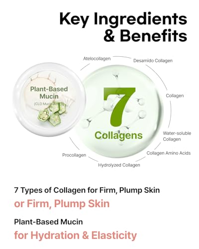 Mucin & Collagen Duo – Radiance Skincare Set with Hydrogel Mask - Product Imagery