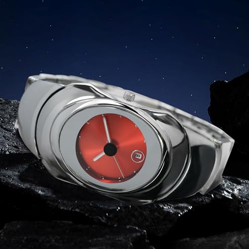 BARAMON Futuristic Quartz Watch for Men, Stylish Design - Product Imagery