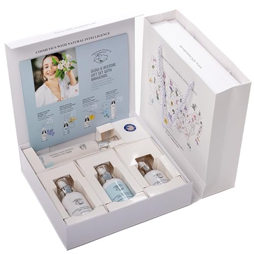 Bakuchiol Skincare Gift Set Plant-Based Retinol,Day & Night - Product Imagery