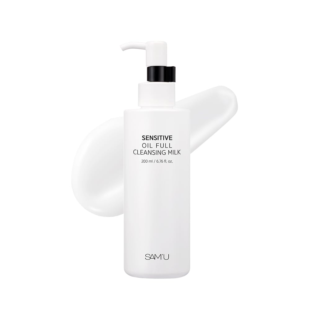 SAM U Full Cleansing Milk Sensitive Oil 6 8 fl oz Cleansing - SAM'U Official Imagery - 2