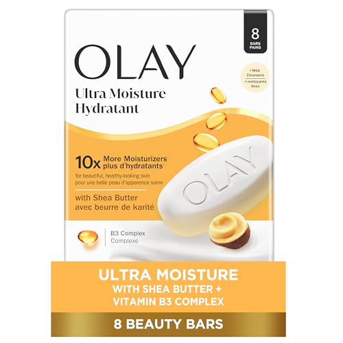Olay Beauty Bar, Ultra Moisture,10x More Moisturizers, - Product Imagery