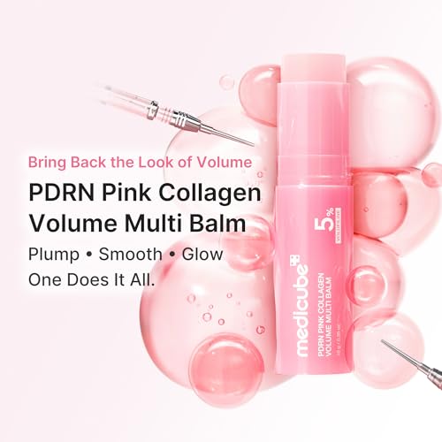 medicube PDRN Pink Collagen Volume Multi Balm Stick - Face & - Product Imagery