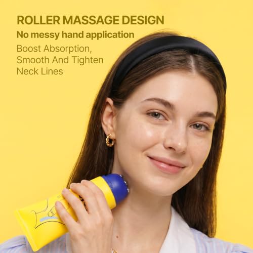 Z:SEA Neck Firming Cream with Roller, Tightening for Crepey - Product Imagery