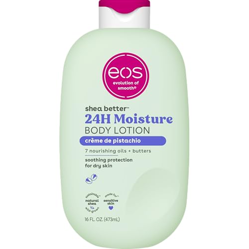 eos Shea Better Body Lotion- Crème de Pistachio, Natural Shea, - Product Imagery