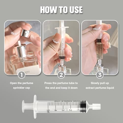 5ML Perfume Dispenser Pump Perfume Extraction Plastic Adapter - Product Imagery