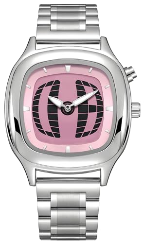 MASTOP Modern Stainless Steel Analog Watch Perspective Dial with - Product Imagery
