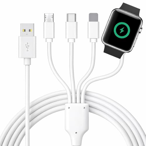 TOP-UP 4 in 1 Watch & Phone Charger Cable – Travel Essentials Multi Ch - View 1
