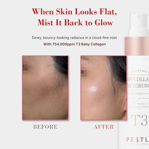 PESTLO T3 Baby Collagen Glow Serum Mist Spray (50ml) - Korean - Product Imagery