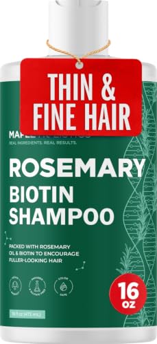 Volumizing Biotin and Rosemary Shampoo - Maple Holistics Official Imagery - 1