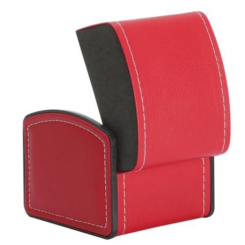 Luxury Single Watch Gift Box with Removable Pillow, PU Leather - Product Imagery