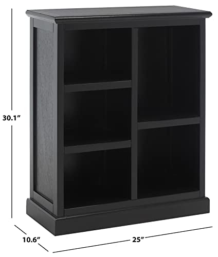 SAFAVIEH Furniture - Maralah 5-Shelf Storage Unit - Black - - Product Imagery