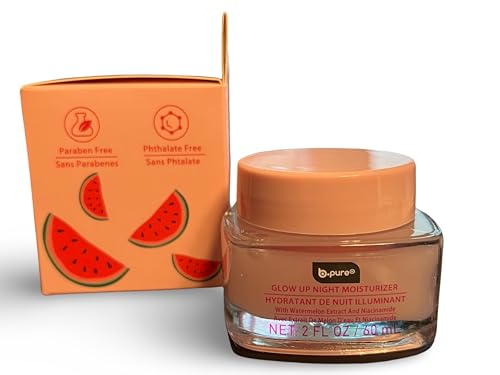 Glow Up Night Moisturizer With Watermelon Extract and - Product Imagery