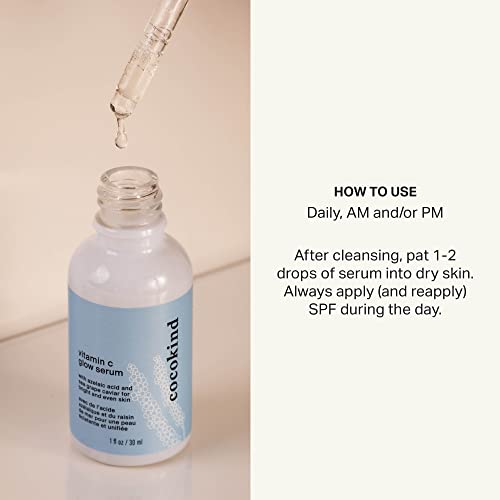 Cocokind Vitamin C Glow Serum, 1 Fl Oz - Product Imagery
