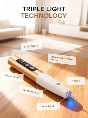 USB Rechargeable Skin Tag Remover Pen - Product Imagery