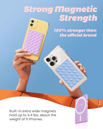 amBand ASMR Stuff Silicone Suction Phone Mount, Stable - Product Imagery