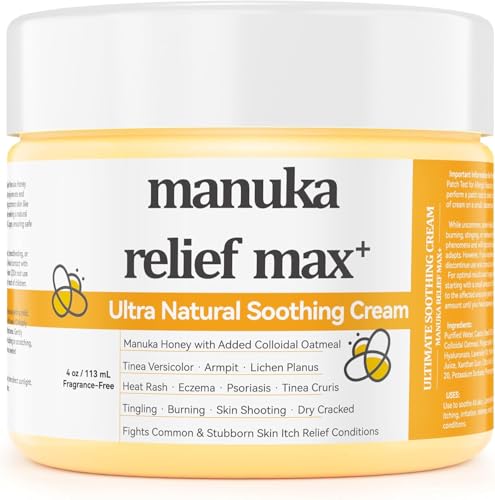 Max Strength Treat Natural Organic Manuka Honey Cream Ointment, - Product Imagery