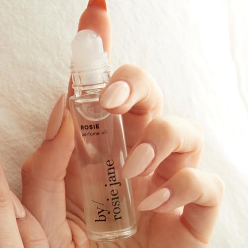 By Rosie Jane Perfume Oil (Rosie) - Travel Size Roll On Perfume - Product Imagery