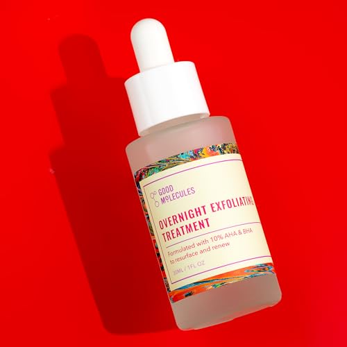 Good Molecules Overnight Exfoliating Treatment, AHA BHA - Product Imagery