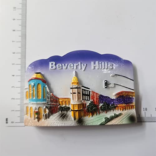Beverly Hills Los Angeles USA 3D Fridge Magnet Souvenir - Product Imagery