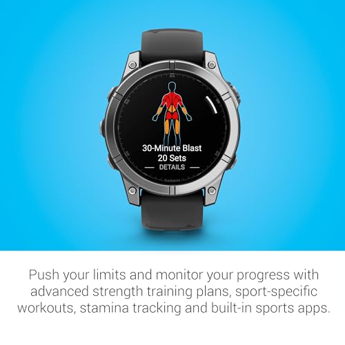 Garmin fēnix® E, Multisport GPS Smartwatch, 47mm, Stainless - Product Imagery