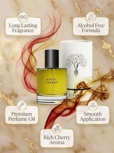 Royal Cherry Perfumes for women Alcohol free Concentrated Summer - Product Imagery