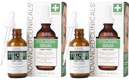 Advanced Clinicals Collagen Serum For Face - Advanced Clinicals Official Imagery - 1