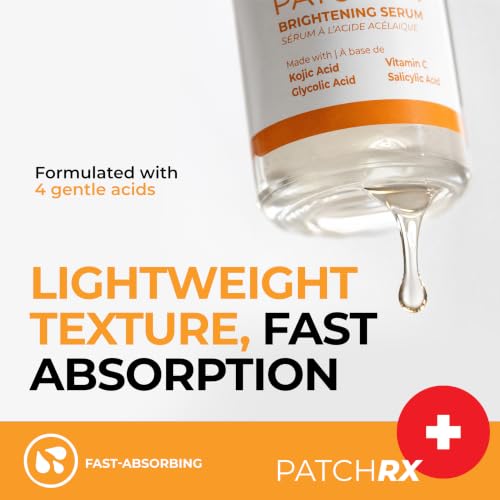 PatchRx Kojic Acid Serum with Turmeric, Niacinamide & Glycolic - Product Imagery