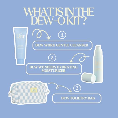 Dew-O Kit Kids Skin Care Set with Cleanser & Moisturizer | - Product Imagery