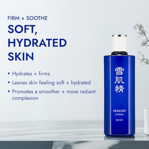 SEKKISEI Lotion Enriched, Liquid Toner & Hydrating Facial - Product Imagery