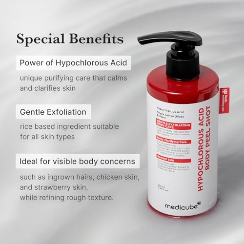 medicube Body Peel Shot with Hypochlorous Acid - Product Imagery