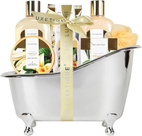 Spa Gift Sets Gifts for Her 8pcs Vanilla Bath Sets with Body - Premium Selection Official Imagery - 1